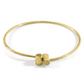 Wynne Capsule Midi Geometric 9ct Yellow Gold Bangle
